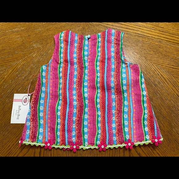 Girls Striped Top & Pants Set, Size 4 - Picture 4 of 5